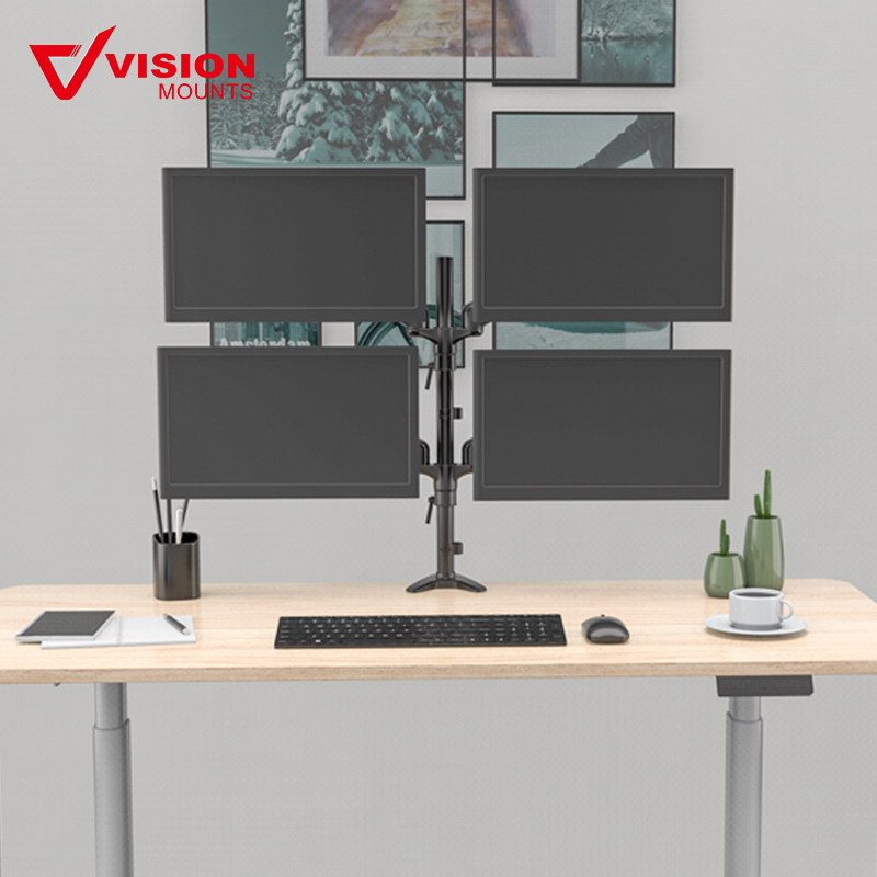 Adjustable Monitor Desk Mount VM-FE144D